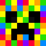 Colorful Creeper - Male Minecraft Skins - image 3