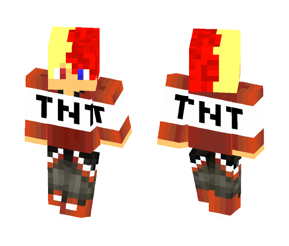 Jonny_Dynamite (my OC) - Male Minecraft Skins - image 1