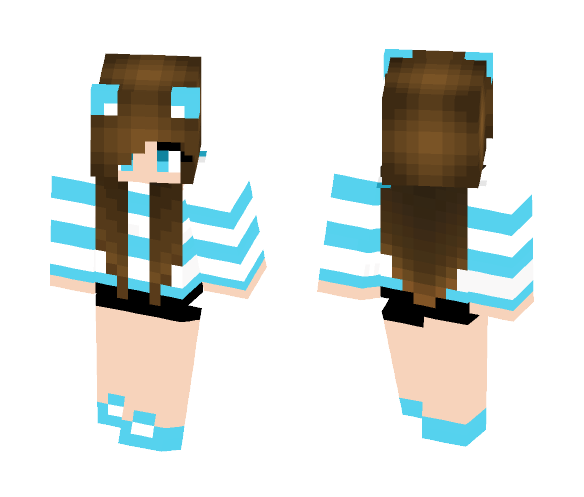 Psycho girl Bff - Girl Minecraft Skins - image 1