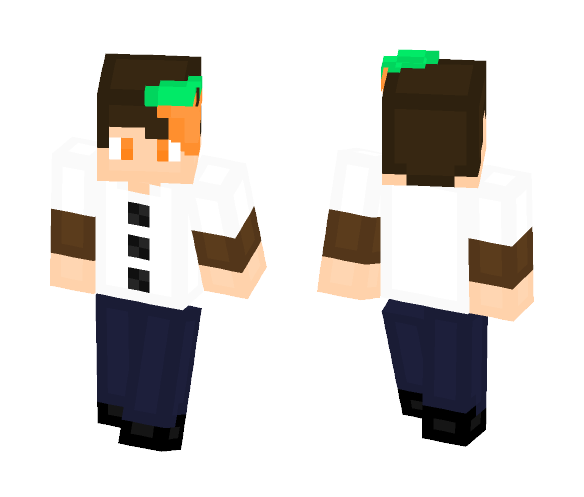 Teen - Snow Golem Edition - Male Minecraft Skins - image 1