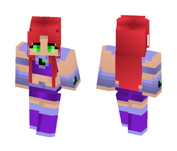 Starfire Teen Titans - Female Minecraft Skins - image 1