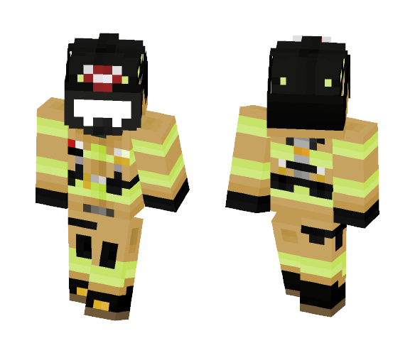 Firefighter - Male Minecraft Skins - image 1