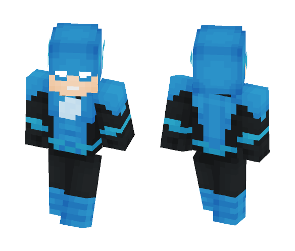 The Flash(Blue Lantern) - Comics Minecraft Skins - image 1