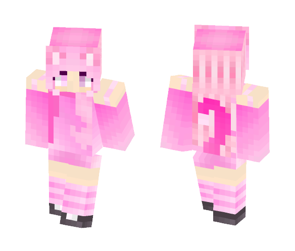 Download Free Cherry Blossom Girl Skin for Minecraft image 1 Cherry Blossom Girl - Girl Minecraft Skins - image 1