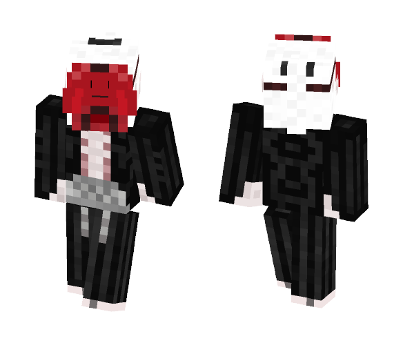Shinigami (with mask) - Male Minecraft Skins - image 1