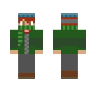 Red Head Winter Skin