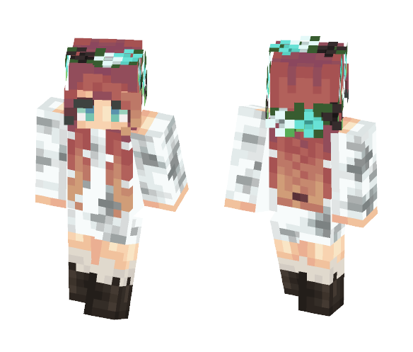 Scarlet halloween oc/Contest entry - Halloween Minecraft Skins - image 1