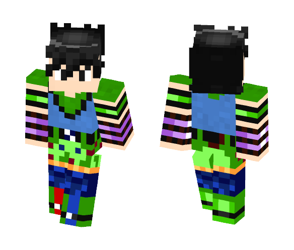 Goku af - Male Minecraft Skins - image 1