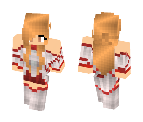 Asuna Yuuki - Female Minecraft Skins - image 1