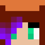 Fox girl with eevee jacket edited2 - Girl Minecraft Skins - image 3