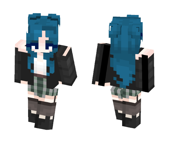 she's a punk i guess - Female Minecraft Skins - image 1
