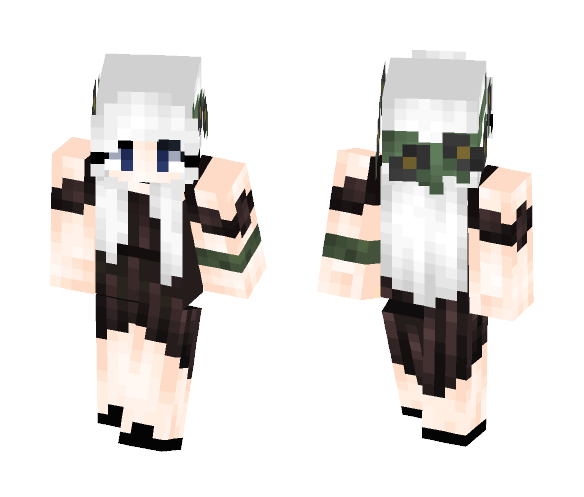 Download Free Skin trade with Kohai Jinglielies Skin for Minecraft image 1 Skin trade with Kohai Jinglielies - Female Minecraft Skins - image 1
