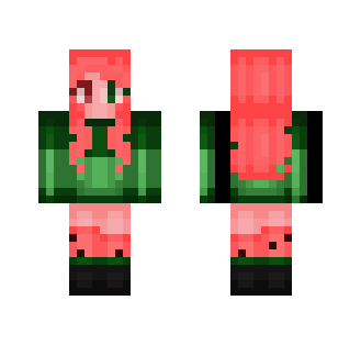 ~Water Melon~ - Female Minecraft Skins - image 2