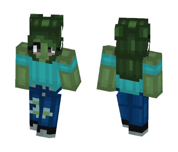 ~Zombie~ - Female Minecraft Skins - image 1