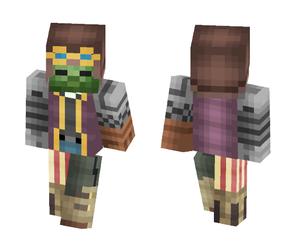 A Strange Zombie - Interchangeable Minecraft Skins - image 1
