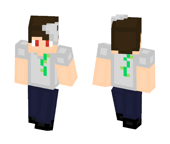 Teen - Iron Golem Edition - Male Minecraft Skins - image 1
