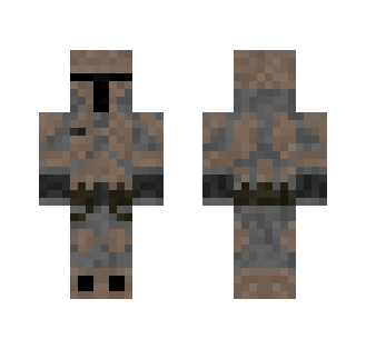 Desert Mandalorian - Male Minecraft Skins - image 2