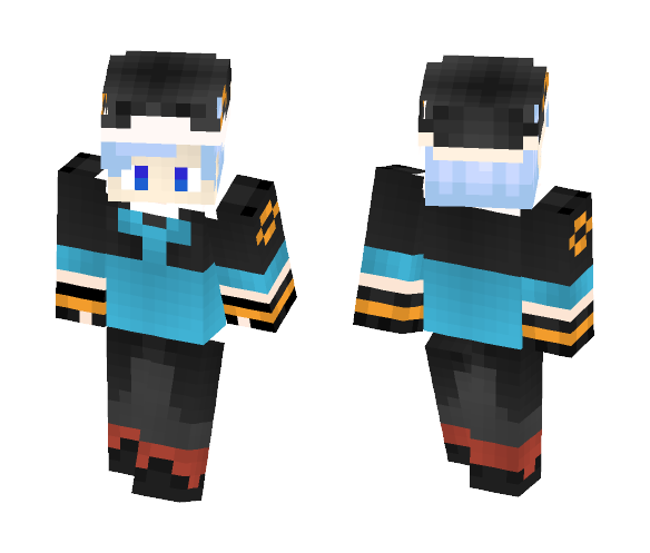 Nero Trainer Pokemon - Male Minecraft Skins - image 1