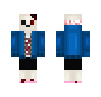Horrortale Sans - Male Minecraft Skins - image 2
