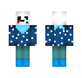 Buttontale Sans - Male Minecraft Skins - image 2