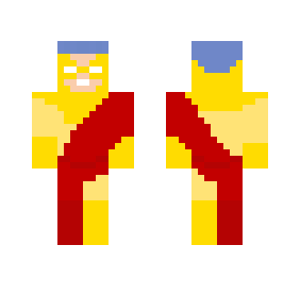 John Fox (Yellow suit) (Dc) - Comics Minecraft Skins - image 2