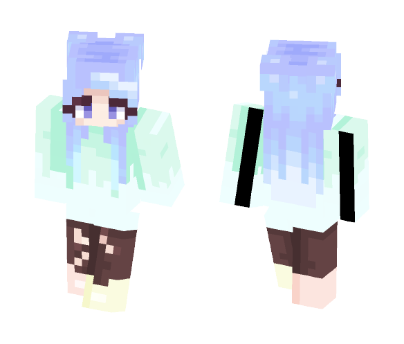 //// FIRE - Female Minecraft Skins - image 1