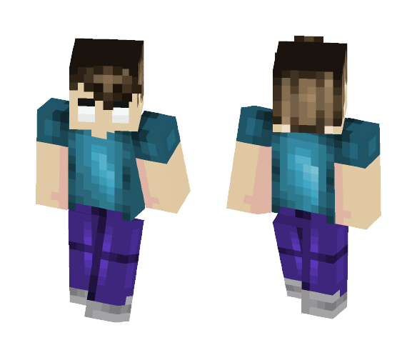 ~Reshading Herobrine - Herobrine Minecraft Skins - image 1