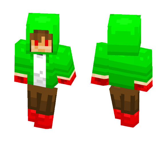 Chara Storyshift - Female Minecraft Skins - image 1