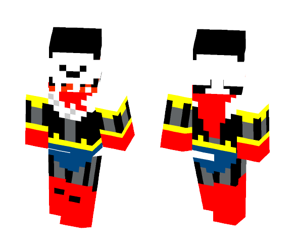 Horrortale Papyrus - Male Minecraft Skins - image 1