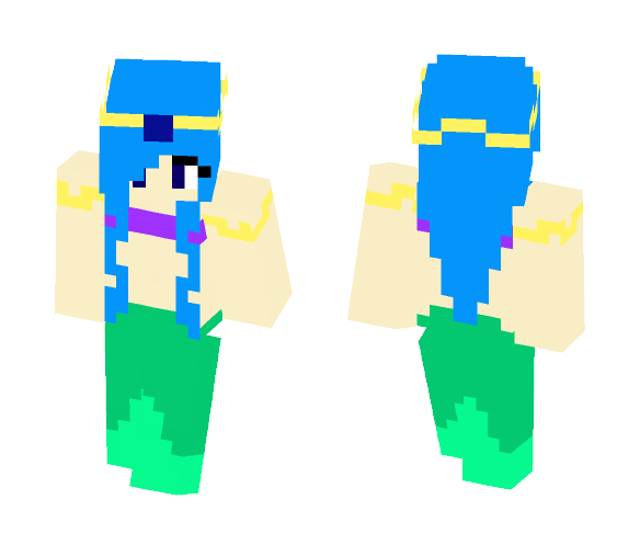 Zodiac Girls: Aquarius - Female Minecraft Skins - image 1