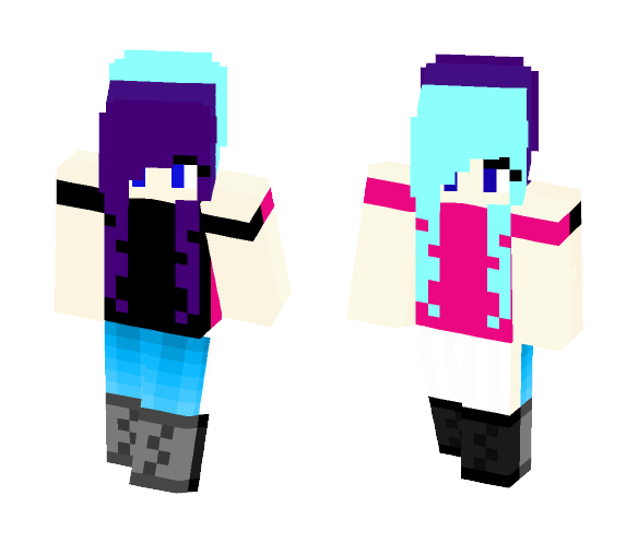 Zodiac Girls: Gemini - Male Minecraft Skins - image 1