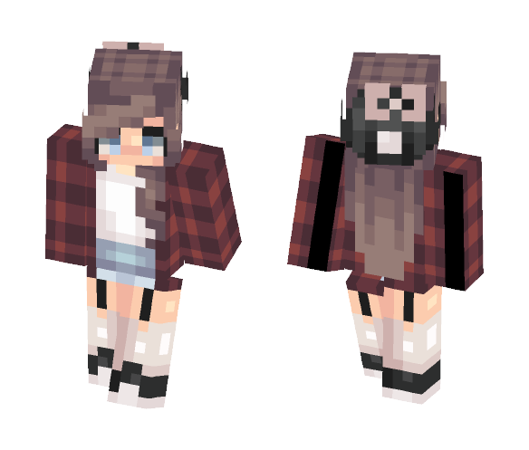 Mrs.Plaid - Female Minecraft Skins - image 1
