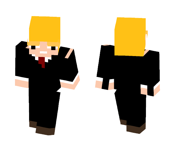 Donald Trump V3 - Male Minecraft Skins - image 1