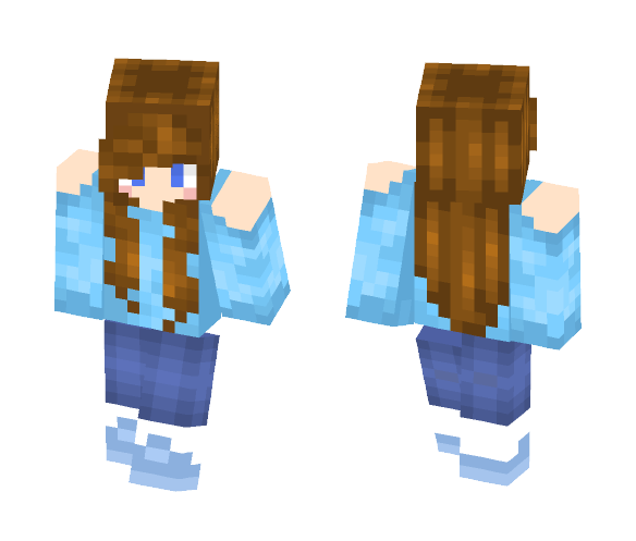 AYYYYY MEH FIRST SKIN - Female Minecraft Skins - image 1