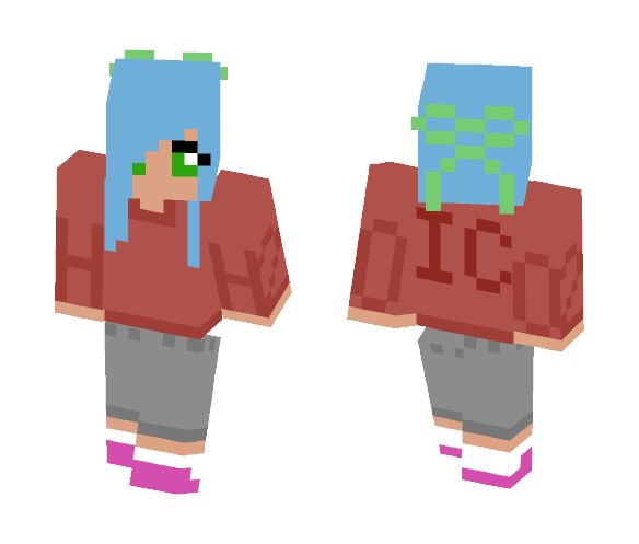 FrozenH2O Fall/Winter Skin - Female Minecraft Skins - image 1