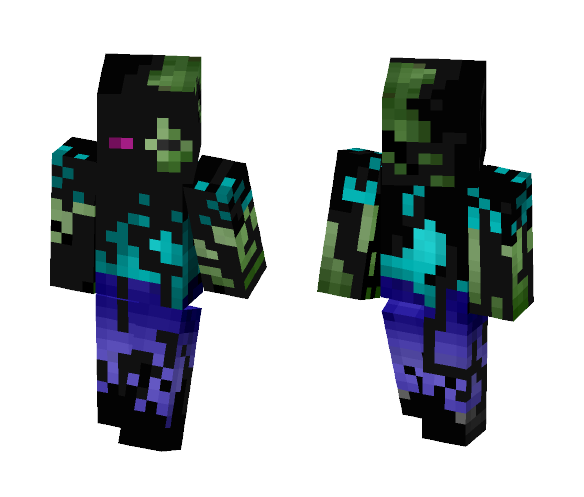 ENDER ZOMBIE - Male Minecraft Skins - image 1