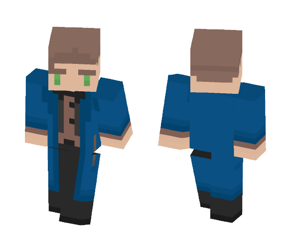 Newt Scamander - Male Minecraft Skins - image 1