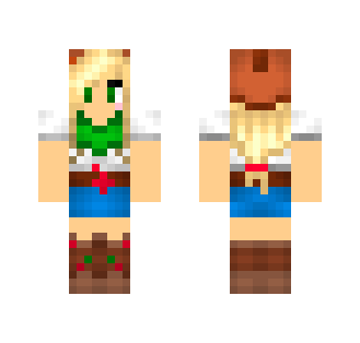 MLP Applejack (For my Cousin) - Female Minecraft Skins - image 2