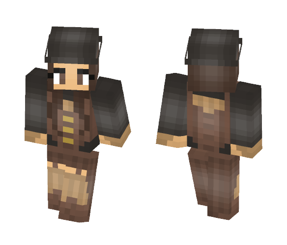 SteamPunk Girl - Girl Minecraft Skins - image 1