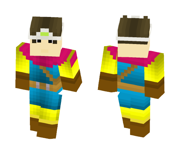 Dragon Quest Hero 3 - Male Minecraft Skins - image 1