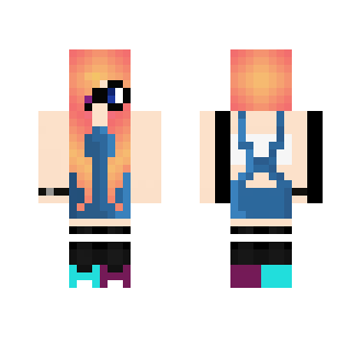 Pink haired girl :3
