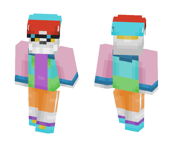 Underfresh - Sans {Requested} - Male Minecraft Skins - image 1