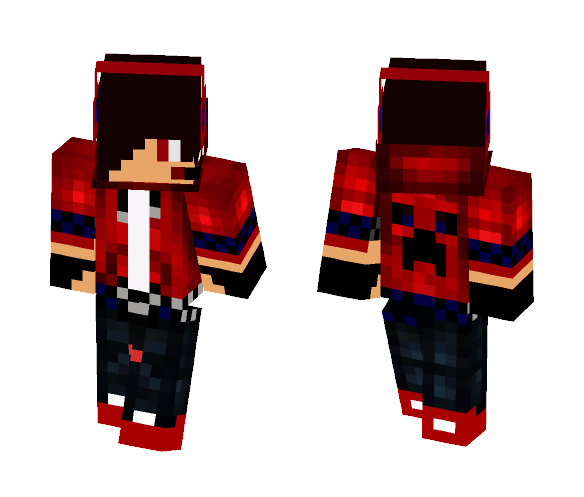 gaming creeper boy - Boy Minecraft Skins - image 1