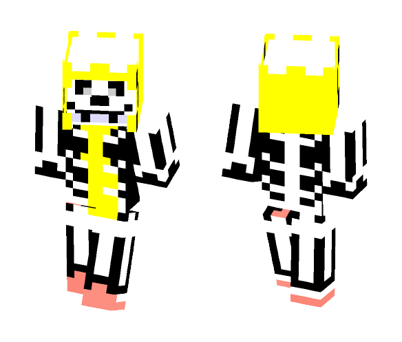 Sans's halloween costume - Halloween Minecraft Skins - image 1