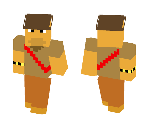 Banditopus for Carcharodontosaurus! - Male Minecraft Skins - image 1