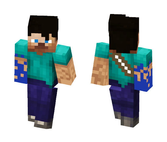 Awesome Steve - Male Minecraft Skins - image 1