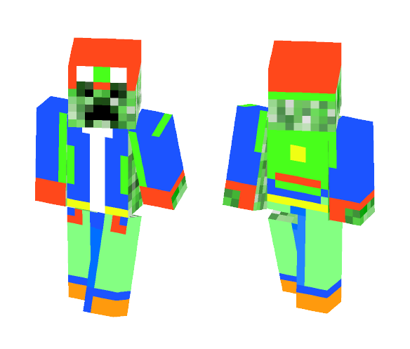 Pokemon Trainer Creeper - Male Minecraft Skins - image 1