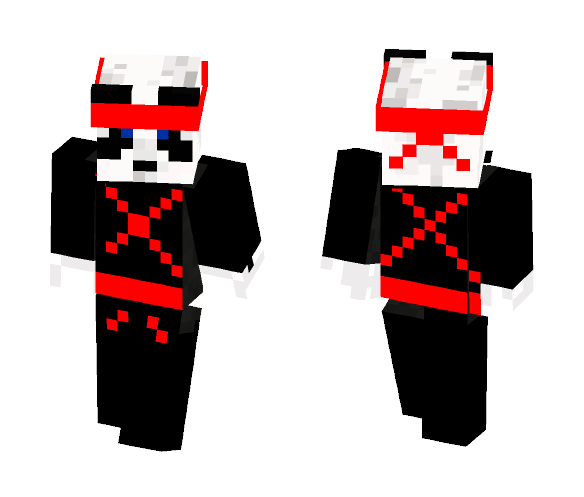 Ninja Panda - Male Minecraft Skins - image 1
