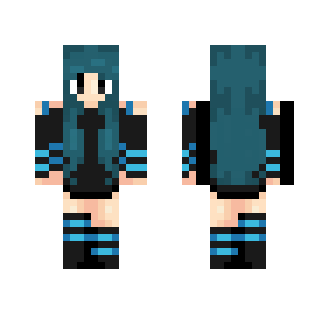 Black and blue? i think?