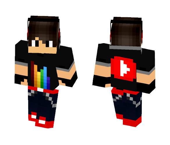 YouTube DJ - Male Minecraft Skins - image 1